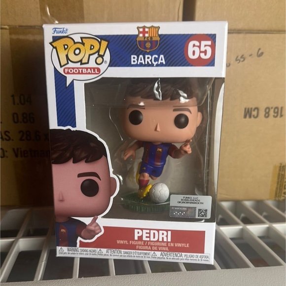 Funko Football: Barcelona - Pedri Lopez - Barcelona FC - Collectable